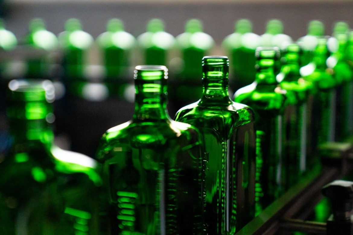 Jagermeister-low-carbon-emerald-bottles